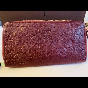 Louis vuitton empreinte zip organizer wallet
